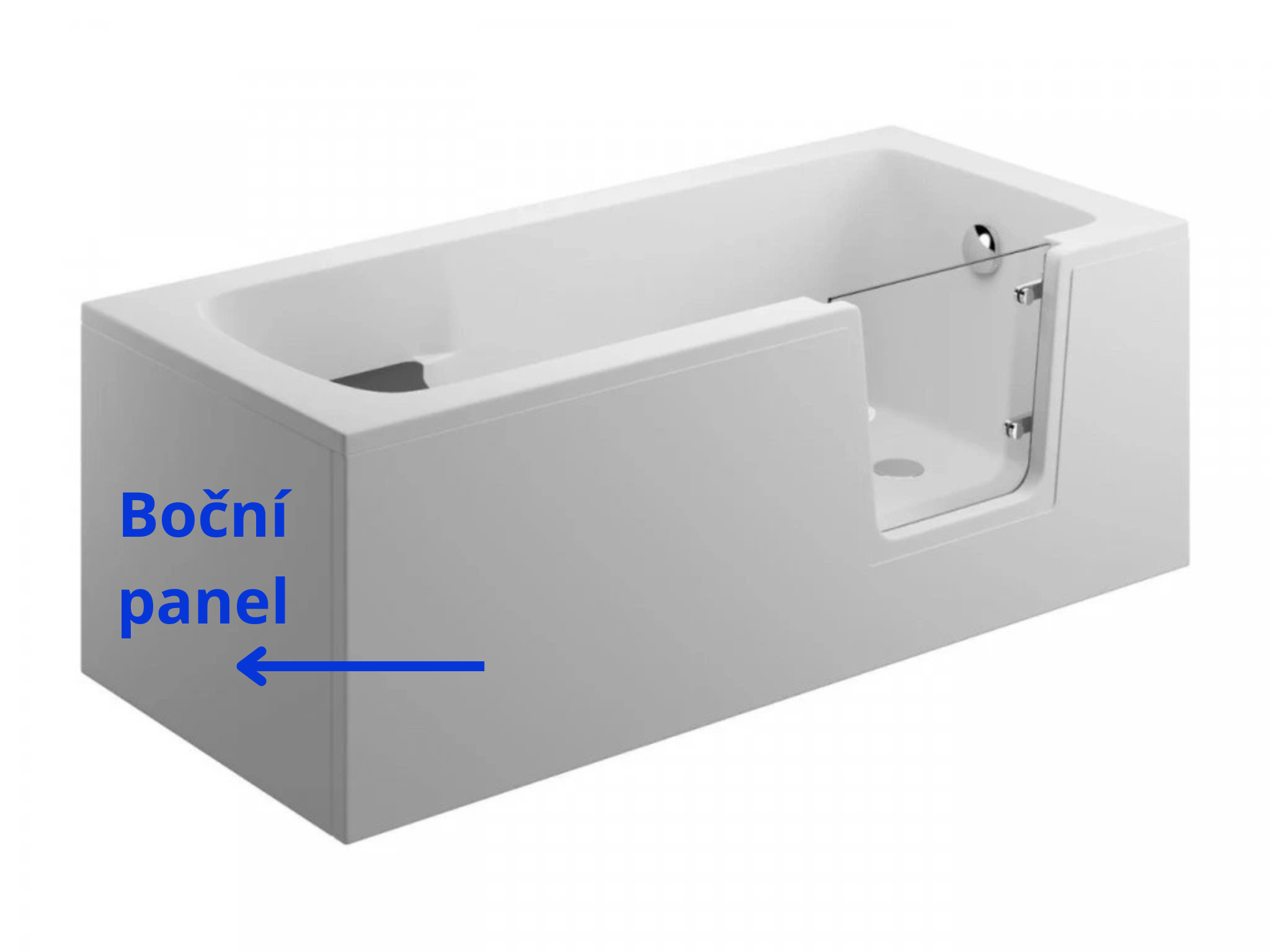 Boční panel k vaně
